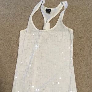 Sequin Tank Top